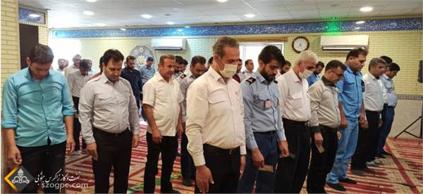 نماز عید سعید فطر منطقه عملیاتی پارسیان 5