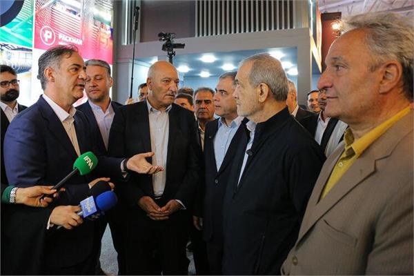 بازدید رئیس‌جمهوری از بیست‌ونهمین نمایشگاه نفت/ ۲ 19