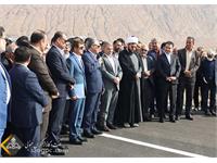 آیین افتتاح پروژه ترمیم، بازسازی و آسفالت ۱۲ کیلومتر جاده دسترسی به مرکز جمع آوری و تفکیک نفت سروستان 7