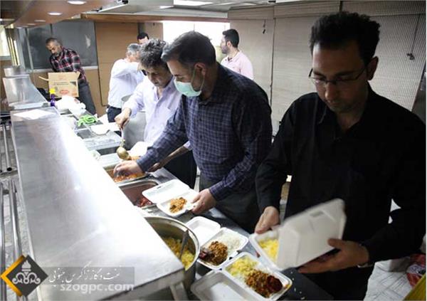 برگزاری مراسم عزاداری اربعین حسینی و برپایی ایستگاه صلواتی در ستاد نفت مرکزی 4