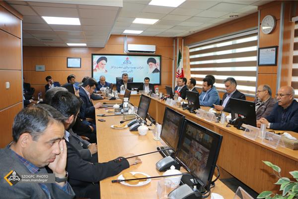 برگزاری مراسم تکریم و معارفه سرپرست مدیریت امور مالی نفت و گاز زاگرس جنوبی 34