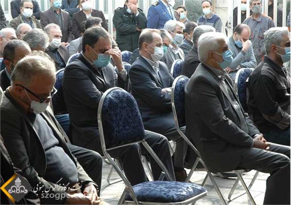 مراسم گرامیداشت دومین سالگرد شهادت حاج قاسم سلیمانی در مقبره شهدای وزارت نفت 3