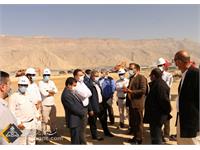بازدید معاون نفت و گاز امور انرژی سازمان برنامه و بودجه از منطقه عملیاتی پارسیان  3