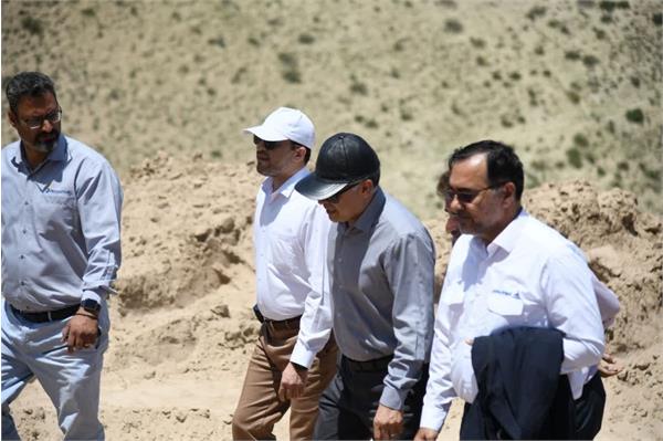 بازدید مدیر عامل شرکت نفت مناطق مرکزی ایران از پروژه توسعه میدان گازی توس 7