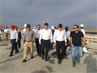 بازدید مدیر عامل نفت مناطق مرکزی ایران از پروژه های احداث ایستگاه تقویت فشار چشمه خوش ، دهلران و نیز میدان دانان 15