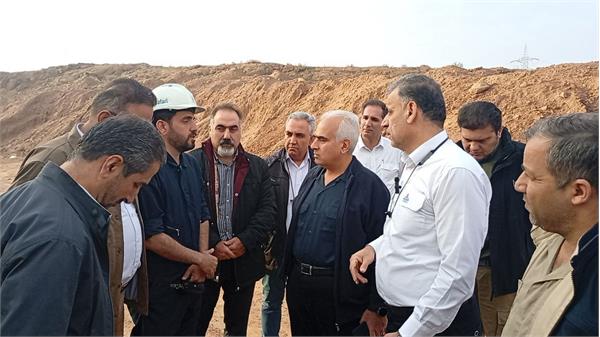 بازدید مدیرعامل شرکت نفت مناطق مرکزی ایران از میدان دهلران 6