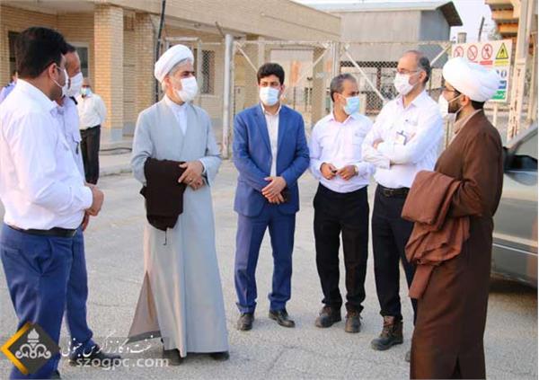رئیس دادگستری و دادستان شهرستان لامرد از منطقه عملیاتی پارسیان بازدید کردند