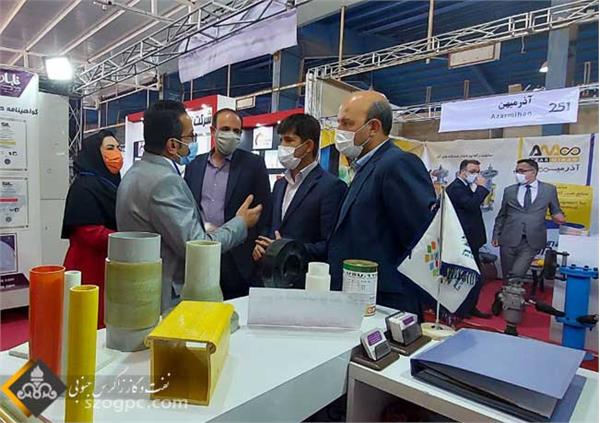 بازدید مدیرعامل نفت و گاز زاگرس جنوبی از نمایشگاه صنعت نفت اهواز 16