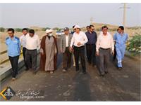 بهسازی جاده‌های دسترسی به چاه‌های سرخون و گشوی جنوبی 2