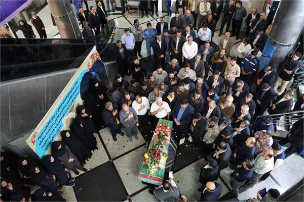 میزبانی شرکت بهره برداری نفت و گاز زاگرس جنوبی از شهید گمنام 2