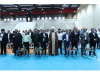 افتتاح ورزشگاه چند منظوره در منطقه عملیاتی سروستان و سعادت آباد 16