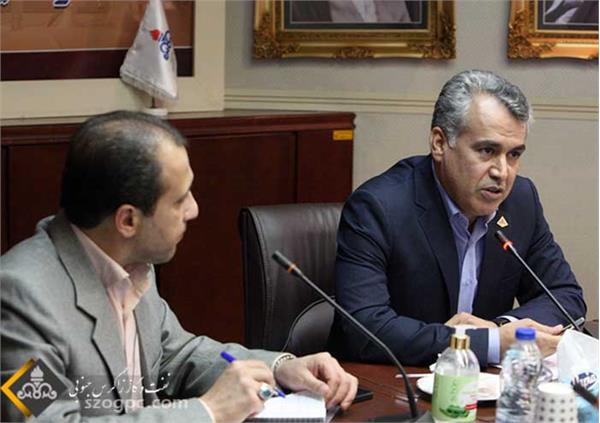 نشست صمیمی مدیرعامل شرکت نفت مناطق مرکزی ایران با کارکنان اداره بازرسی و حفاظت فنی 9