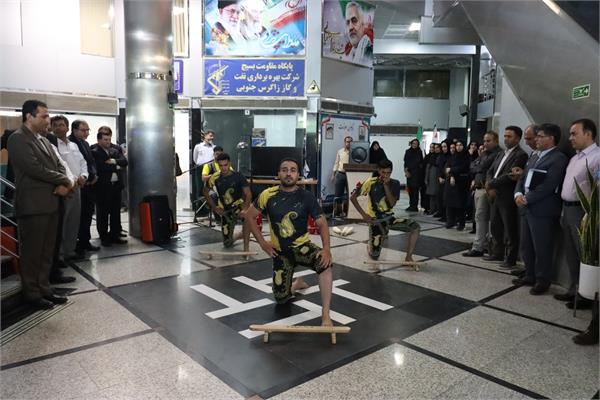 مراسم جشن دهه امامت و ولایت در شرکت بهره برداری نفت و گاز زاگرس جنوبی 10