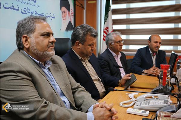 برگزاری مراسم تکریم و معارفه سرپرست اداره مهندسی و ساختمان نفت و گاز زاگرس جنوبی 24