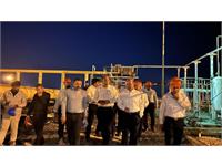 بازدید از تعمیرات دوره ای تاسیسات و خطوط لوله در منطقه عملیاتی پارسیان 7