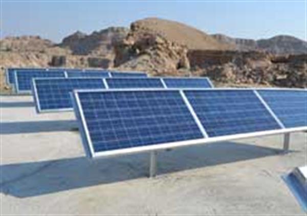افتتاح اولین سامانه خورشیدی مولد برق شرکت نفت مناطق مرکزی ایران در شرکت بهره برداری نفت و گاز زاگرس جنوبی