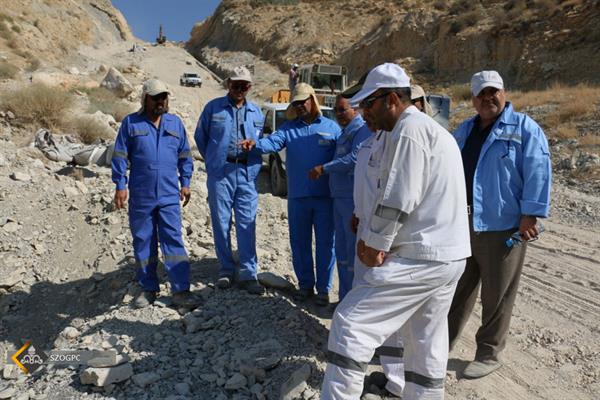 بازدید مدیرعامل زاگرس جنوبی از تعمیرات اساسی منطقه عملیاتی نار و کنگان 18