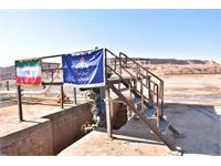 بهره برداری نهمین چاه در نخستین مخزن ذخیره سازی گاز خاورمیانه 10