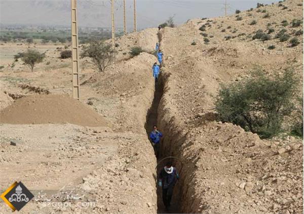 فیبر نوری منطقه عملیاتی آغار و دالان 7