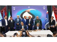 امضا ۳ قرارداد و تفاهم نامه توسعه میدان های گازی با نفت مناطق مرکزی ایران 4