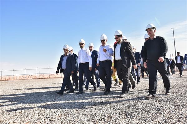 بهره برداری نهمین چاه در نخستین مخزن ذخیره سازی گاز خاورمیانه 14