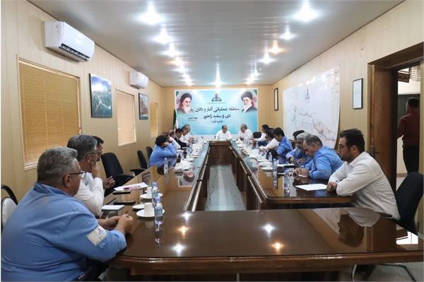 بازدید مدیر عامل شرکت بهره برداری نفت و‌گاز زاگرس جنوبی از ناحیه آغار و منطقه عملیاتی پارسیان 11