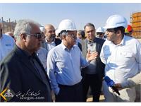 بازدید مدیرعامل و هیات همراه از منطقه عملیاتی و نمکزدایی دهلران و همچنین کارخانه ٣١٠٠ NGL 5