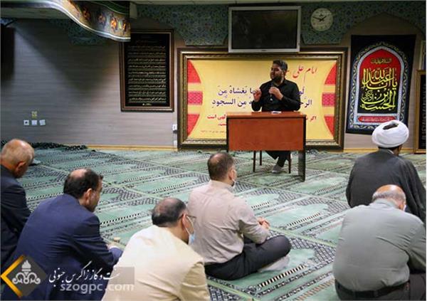 برگزاری مراسم عزاداری اربعین حسینی و برپایی ایستگاه صلواتی در ستاد نفت مرکزی 2