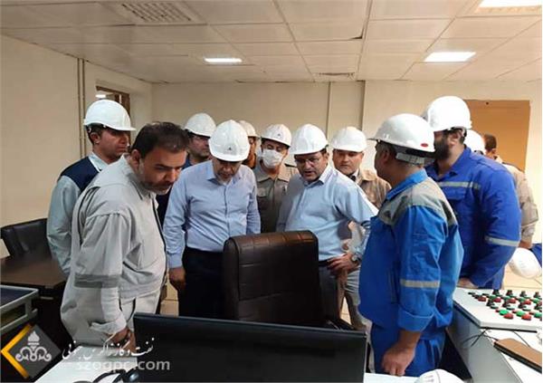 بازدید مدیرعامل شرکت نفت مناطق مرکزی ایران از میدان نفتی دانان 11