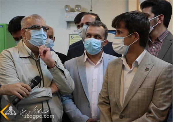 بازدید وزیر نفت از منطقه عملیاتی آغار و دالان 7