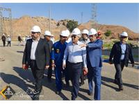 بازدید مدیرعامل و هیات همراه از منطقه عملیاتی و نمکزدایی دهلران و همچنین کارخانه ٣١٠٠ NGL 13