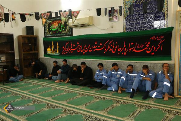 مراسم عزاداری سرور و سالار شهیدان حضرت امام حسین (ع) در دهه اول محرم ( ستاد و مناطق عملیاتی) 11