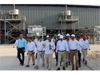 بازدید مدیر عامل شرکت نفت مناطق مرکزی ایران از ایستگاه تقویت فشار وراوی 25