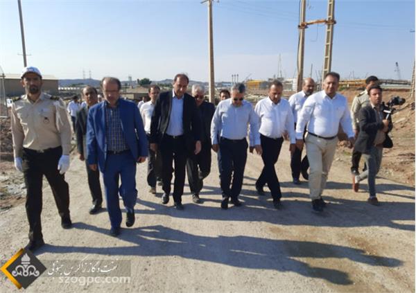 گزارش تصویری بازدید مدیرعامل شرکت نفت مناطق مرکزی ایران از منطقه عملیاتی چشمه خوش 13