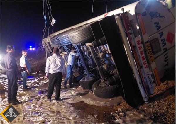 نشتی تانکر سوخت سروستان 3