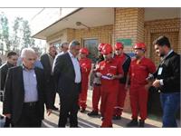بازدید مدیرعامل شرکت ملی نفت ایران از واحد بهره‌برداری و نمک‌زدایی نفت‌شهر 6