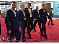بازدید مدیرعامل نفت مناطق مرکزی ایران از غرفه های سازندگان تجهیزات در نمایشگاه نفت 9