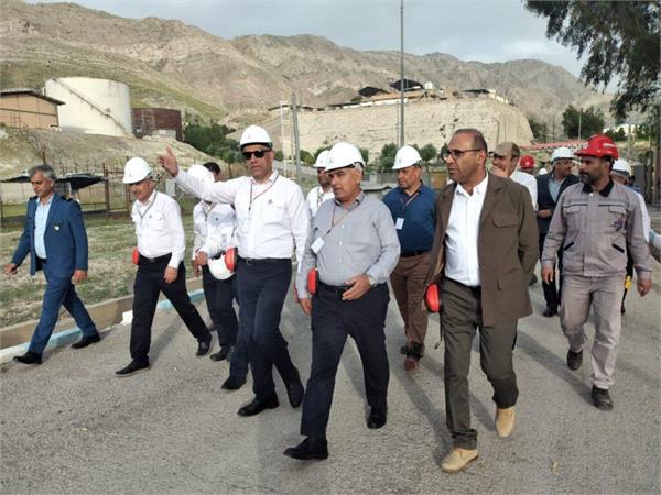 بازدید مدیرعامل شرکت نفت مناطق مرکزی ایران از مناطق عملیاتی نفت شهر و تنگ بیجار 3