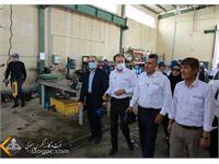 بازدید مدیر عامل نفت مناطق مرکزی ایران از منطقه عملیاتی پارسیان 8