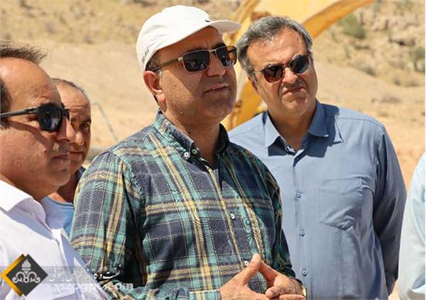 بازدید مدیرعامل شرکت زاگرس جنوبی از منطقه عملیاتی آغار و دالان 19
