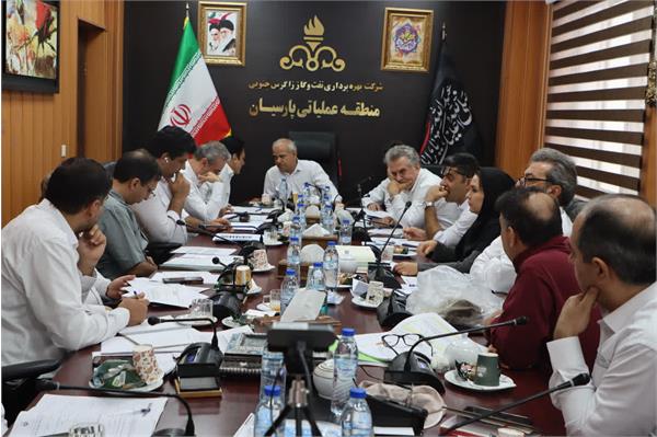 برگزاری جلسات مقدماتی مدیریت امور فنی در مناطق عملیاتی در رابطه با پیش بینی بهره دهی چاه ها 2