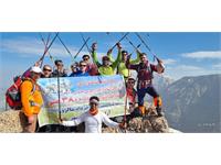 صعود کوهنوردان زاگرس جنوبی به قله "قلم دنا" 3