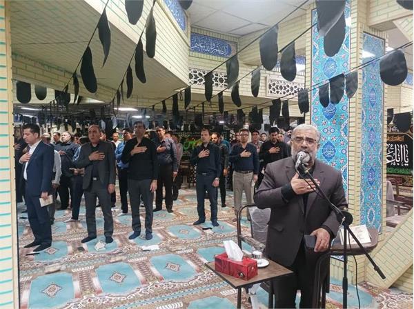 برگزاری مراسم سوگواری سید و سالار شهیدان حضرت اباعبدالله الحسین (ع) 16