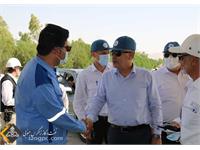 بازدید مدیر عامل نفت مناطق مرکزی ایران از منطقه عملیاتی پارسیان 32