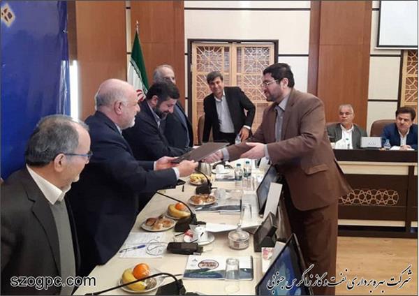 مسئولان استان خوزستان از شرکت ملی نفت ایران برای بازسازی مناطق سیل‌زده تقدیر کردند