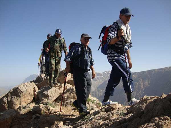 صعود گروه کوهنوردی منطقه عملیاتی پارسیان 17