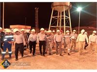 بازدید مدیرعامل شرکت نفت مناطق مرکزی ایران از میدان نفتی دانان 7