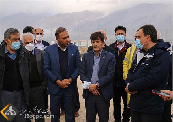 بازدید میدانی مدیر عامل نفت مرکزی از منطقه عملیاتی پارسیان  6