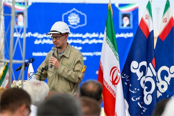 آیین بهره‌برداری از واحد نمک‌زدایی سیار میدان چشمه‌خوش 3
