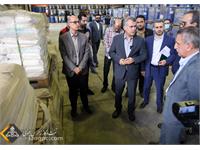 بازدید مدیرعامل و جمعی از مدیران ستادی از انبارهای کالا و تجهیزات نفت مرکزی 22